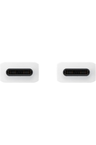 Samsung Uyumlu Ep-dn980 Usb-c To Usb-c 3a 25w Hızlı Şarj Ve Data Kablosu 1 Metre Beyaz