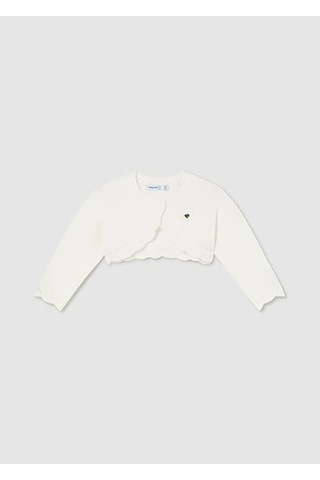 Mayoral Kız Bebek Hırka Örme 308 Krem