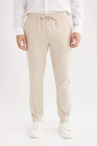 DeFacto Yazlık Jogger Keten Düz Paça Pantolon D7542AX25SPBG737