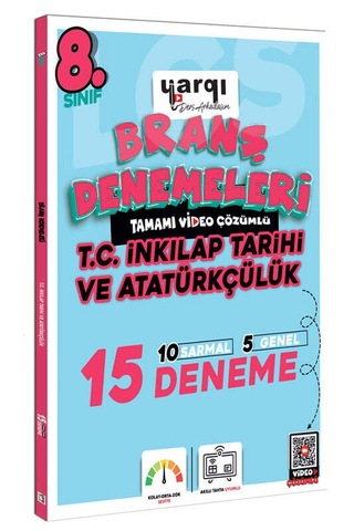 Yargı Ders Arkadaşım 8.sınıf Tamamı Video Çözümlü T.c. İnkılap Tarihi Ve Atatürkçülük 15 Branş Denemeleri Yargı Ders Arkadaşım 8.sınıf Tamamı Video Çözümlü T.c. İnkılap Tarihi Ve Atatürkçülük 15 Branş Denemeleri