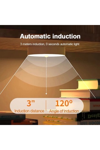 Hareket Sensörlü Led Lamba Çok Renkli
