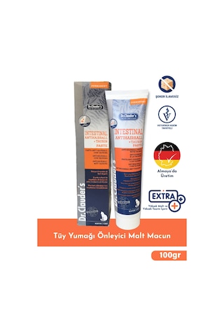 Dr. Clauder's Intestinal Hairball Tüy Yumağı Kontrol Macunu 100 G