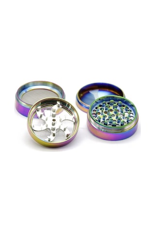 Müstesna Çelik Tutun Öğütücü Grinder Değirmenli Kapak 4 Katmanlı Hazneli