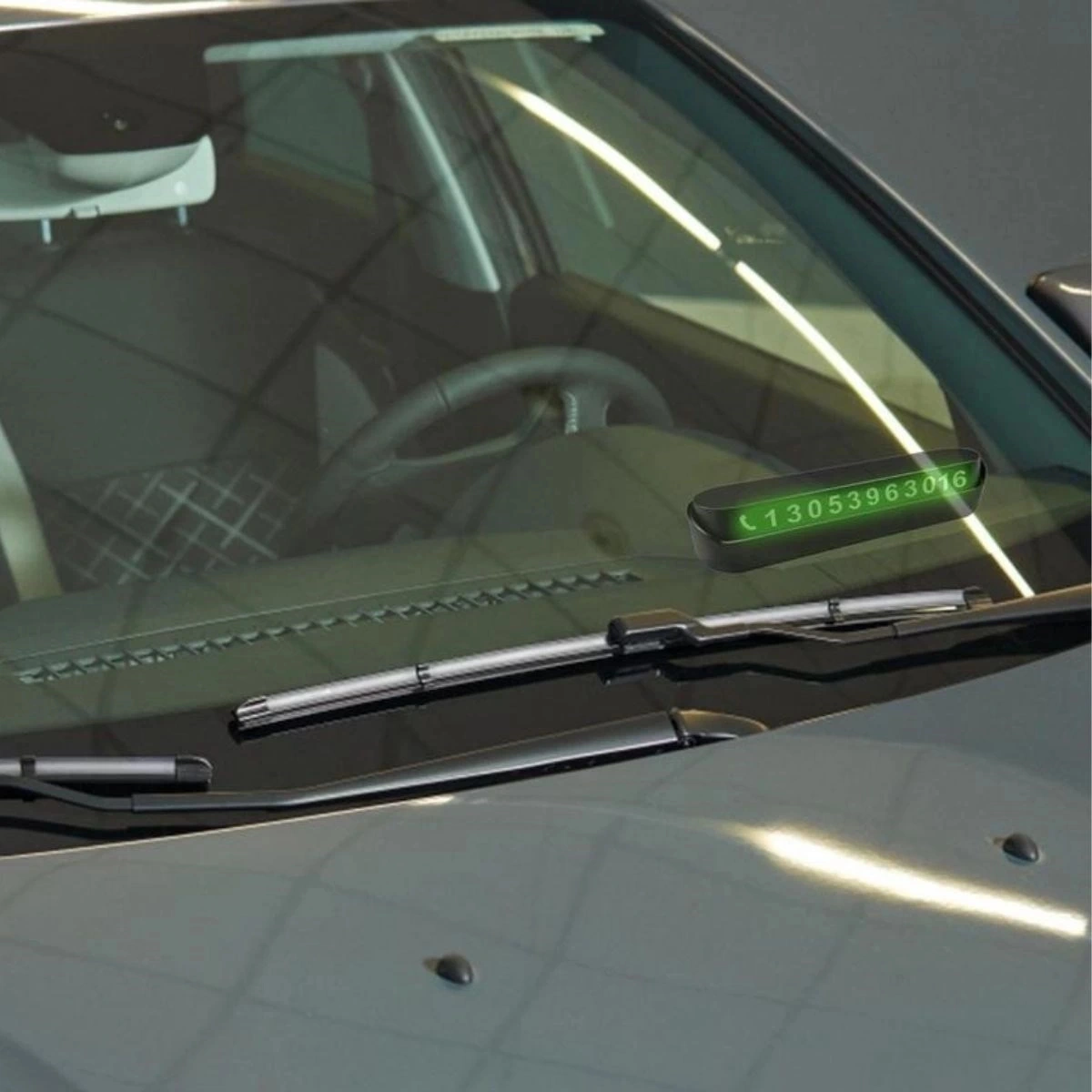 İpek Yıldızı Pratik Fosforlu Telefon Numarası Yamzak İçin Araç İçi Oto Numaratör Numaralık