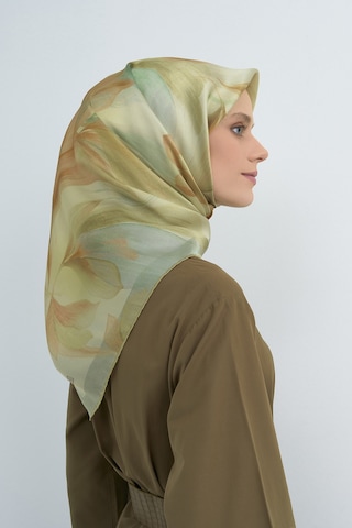 Armine Saf İpek Sura Eşarp-2026 İlkbahar-yaz- 951900d Yeşil