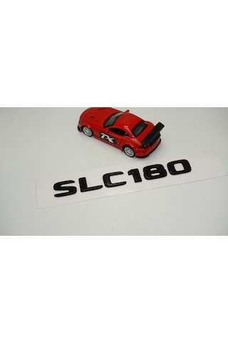 SLC 180 Bagaj Parlak Siyah ABS 3M 3D Yazı Logo