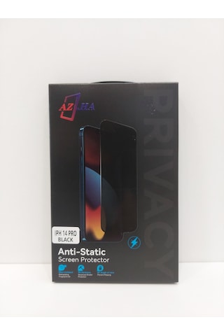 Bykz Apple Uyumlu iPhone 14 Pro Anti-static 9d Parlak Hayalet Ekran Koruyucu