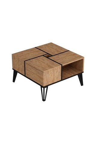 Orta Sehpa Nova Atlantikçam Siyah