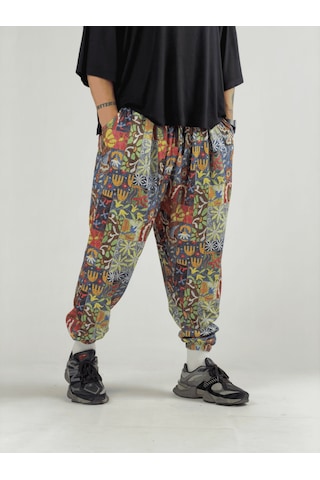 Cocopelli Nakış Desenli Erkek Jogger Pantolon Coc3223