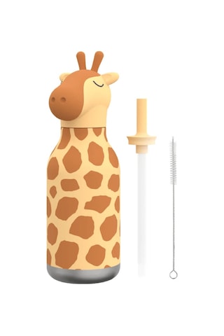 Asobu Bestie Bottle - Giraffe Çok Renkli