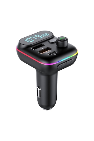 Homyl Araç Ses Adaptörü Tip C Pd20w Usb Qc3.0 U Disk Oynatma