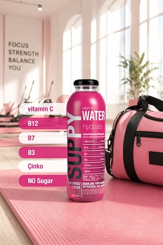 Suppy Vitamin Water Hydrate 414 Ml