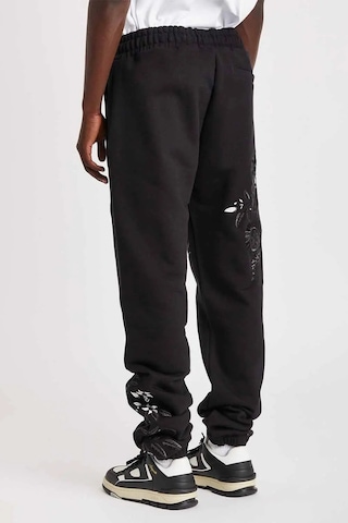 American Rag Cie Night Python Nakışlı Sweatpants - Organik Pamuk, Şık Ve Rahat Tasarım Siyah
