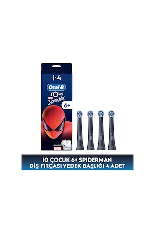 Oral-b Io Çocuk 6+ Spiderman Diş Fırçası Yedek Başlığı 4 Adet