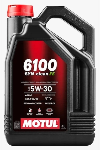 Motul 6100 Syn-Clean Fe 5W-30 % 100 Sentetik Motor Yağı 4 L