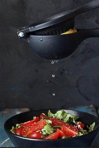 Nishev Demir Döküm Paslanmaz Sıkacak Limon Sıkacağı Portakal Narenciye Sıkıcı Pratik Mutfak Aleti - Nishev-p000290