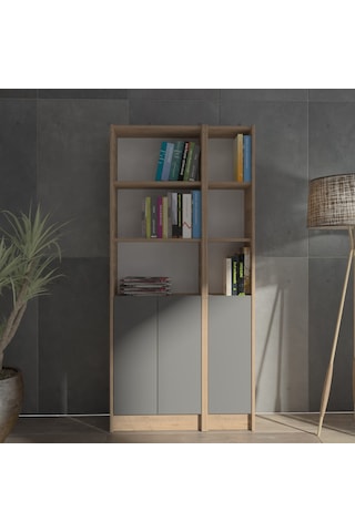 Kuta Flat85 Kitaplık 3 Kapaklı Kütüphane (487092792)