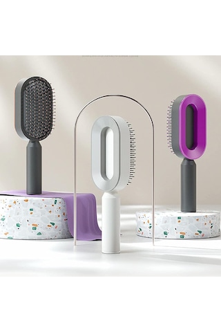 Jl 3D Hava Yastıklı Kendi Kendini Temizleyen Saç Fırçası