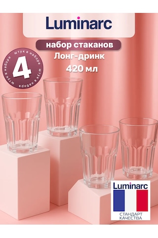 Lumınarc Luminarc Kadeh Seti Tadım Zamanı 420 Ml 4 Parç 288671605 Beyaz