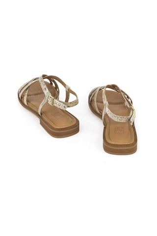 Ziya, Kadın Hakiki Deri Sandalet 1511047z16213 Bej-yılan 1511047z16213 460 Bej-yılan Bej