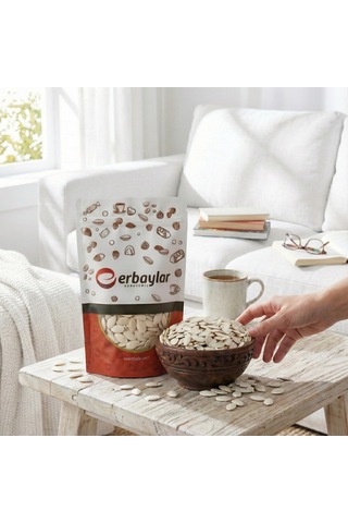 Erbaylar Kabak Çekirdeği Salamura - 1 Kg