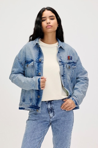 Adelina Mavi Kadın Denim Ceket-mavi Mavi