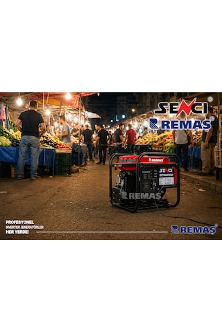 Senci Sc 3500 İf İpli Inverter 4 Kva Monofaze Benzinli Jeneratör