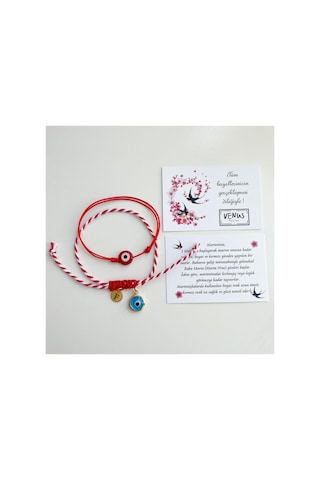 Marteniçka Bileklik Koyu Kırmızı 99475158