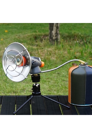 Padalink Taşınabilir Kamp Isıtıcısı: Outdoor Kışlık Çadır Ve Balıkçılık İçin Ayarlanabilir Gazlı Isıtma Cihazı Çok Renkli