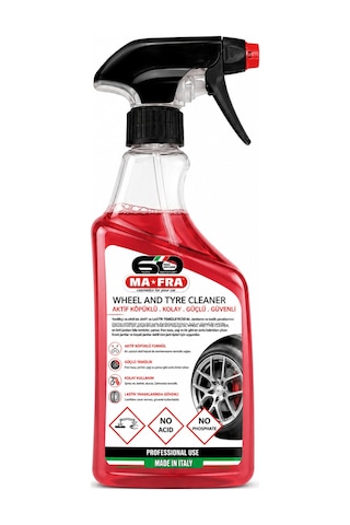 Ma-fra Wheel And Tyre Cleaner Active Foam 500 Ml Jant Ve Lastik Temizleyici
