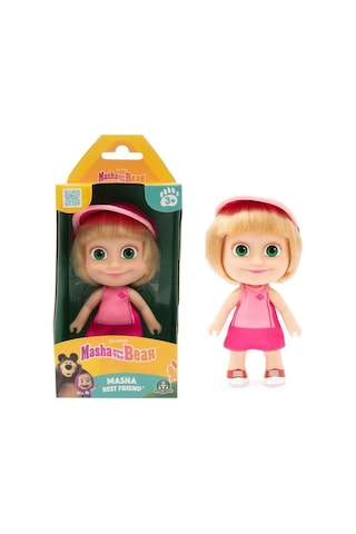 Giochi Preziosi Masha & Koca Ayı 12 Cm Bebek S3 Mha37000 Açık Pembe - Kolsuz