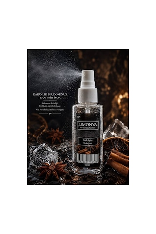 Lımonya Dark Spice Kokulu 60ml Cep/çanta Boy Kolonya