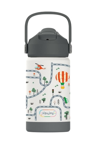 Sipnjoy - Flipsip Çocuk Su Termosu 360 Ml - Adventure Trails