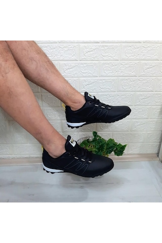Jump 29112 Siyah-sarı Halısaha Futbol Ayakkabı Siyah