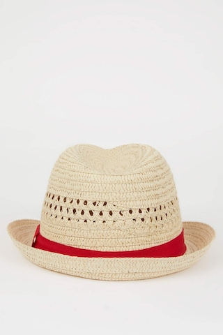 Defacto Kadın Hasır Şapka D9467ax25smbg117 Bej