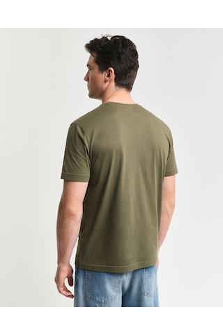 Gant Erkek T-shırt 2003184-301 Yeşil