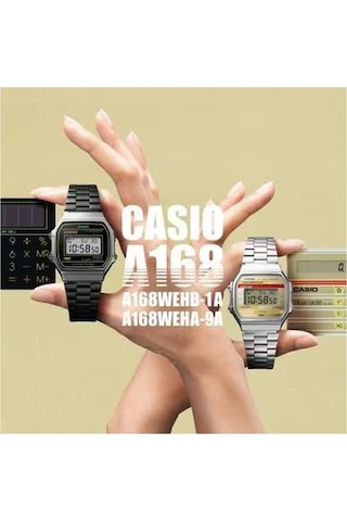 Casio A168weha-9adf Unısex Kol Saati
