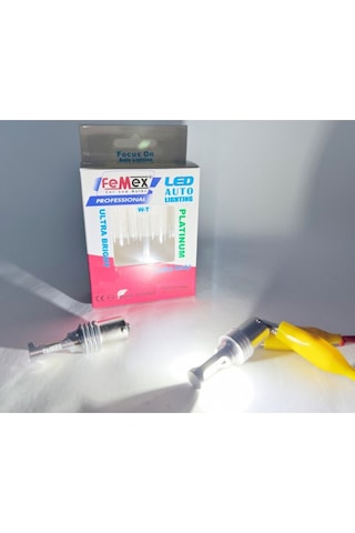 Femex P21w-1156 15w Tek Duy Csp Led Ampul Beyaz Ultra Parlak Platinum
