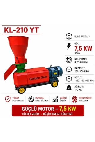 Kl-210 Pelet Yem Makinesi