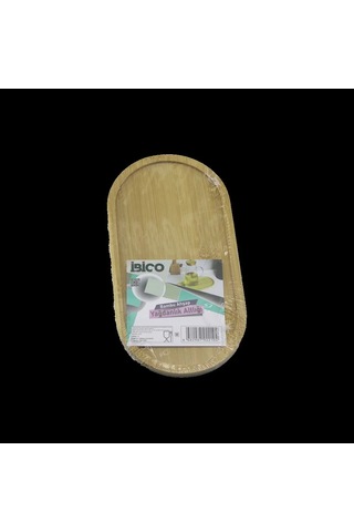 Jenerik Oval Bambu Mini Tepsi - Yağdanlık Altlık 12 X 23.3 X 0.8 Cm Çok Renkli