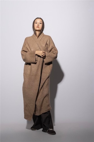 Avrile Salaş Triko Hırka Camel