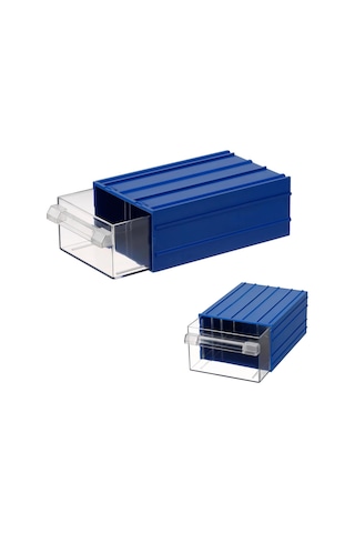 Venoa Ds55 Şeffaf Çekmeceli Avadanlık Parça Kutusu 6 Parça 210x300x125 Mm