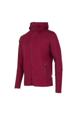 2as Selenge Fermuarlı Kapşonlu Sweat Bordo 001