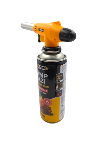 Fixonic Sgs782 Kamp Pürmüz Gaz Seti Pürmüz Başlığı+kamp Gazı Sarı - Siyah