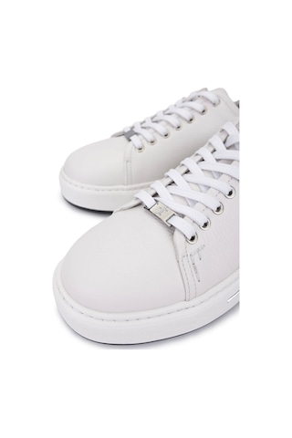 Tamer Tanca Erkek Hakiki Deri Kirli Beyaz Sneakers & Spor Ayakkabı 298 3259-8086 Erk Ayk Sk25-26 Kırlı Beyaz Mrsl Beyaz