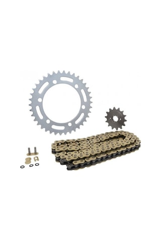 Yamaha R25-mt25 Zincir Dişli Seti Oringli 520 Sfr Gold Zincir 1