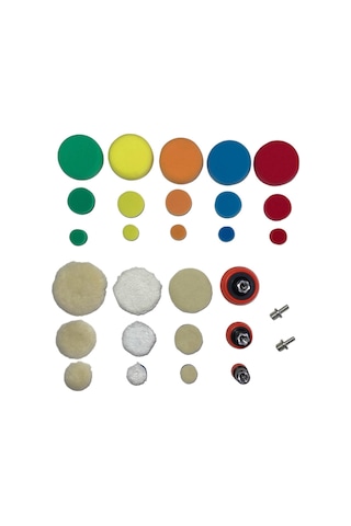 Stark T13 Mini Polisher Kit Keçe Sünger Seti 29 Parça