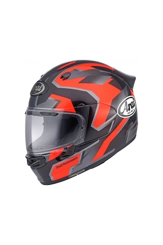 Arai Quantic Robotic Kapalı Kask Kırmızı Siyah