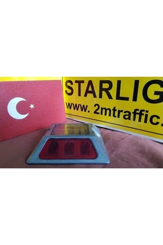 Starlight Güneş Enerjili Yol Butonu, Güneş Enerjili Çakar Buton,
