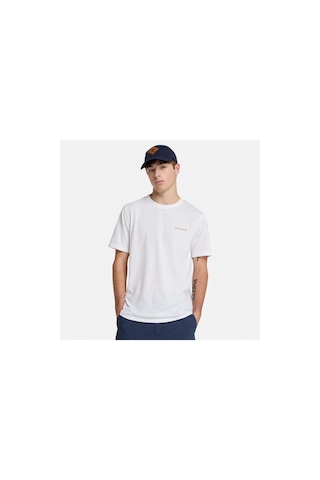 Timberland Quick-dry Short Sleeve Tee Erkek T-shirt-32671 Beyaz